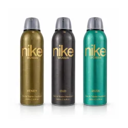 Nike Woman Deodorant Spray for Women (200ml Each Pack Of 3)