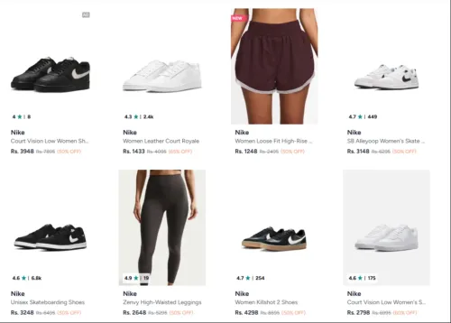 Image of Nike Women's Clothing & Shoes up to 65% Discount