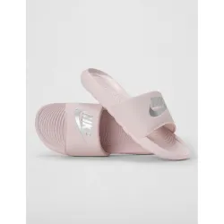 Nike womens ROSE / METALLIC SILVER-BARELY ROSE Slides