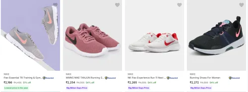 Image of Nike Women's Sports Shoes upto 54% Discount