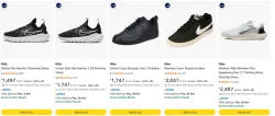 Nike womens Sports Shoes at minimum 50% Discount