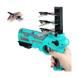 Niku Air Gun Toy with 4 Glider Aircraft Foam Bullets