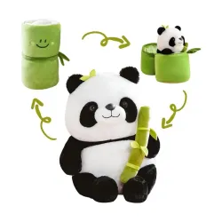Niku Bamboo Panda Soft Toy Teddy Bear for Girls, Kids | Birthday Gift for Girls, Wife, Boyfriend, Husband (Bamboo Panda, 30cm)