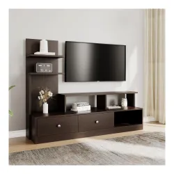 Nilkamal Aroy Engineered Wood TV Unit with Shelving Storage TV Unit