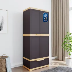 Nilkamal Freedom FMDR1BE Compact Plastic Storage Cabine