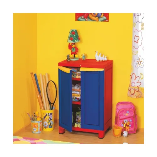 Image of Nilkamal Freedom Mini Medium (FS1) Compact Plastic Kids Mini Storage Cabinet|3-Year Warranty|