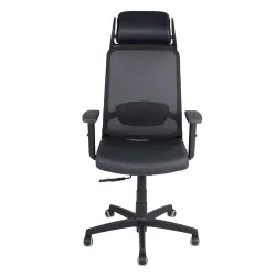 Nilkamal Glory High Back Office Chair (Black)