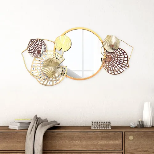 Image of Nilkamal @home Reflexo Round Wall Mirror