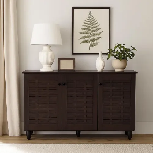 Image of Nilkamal Kaira 3 Door Shoe Rack