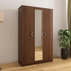 Nilkamal Massif 3 Door Engineered Wood Wardrobe