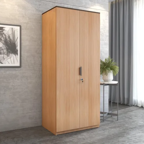 Image of Nilkamal Milford Neo 2 Door Wooden Wardrobe