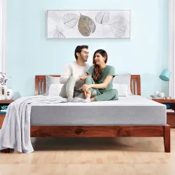 Nilkamal SLEEP Acacia Luxurious Queen Size Wooden Bed