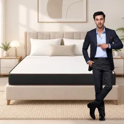 Nilkamal SLEEP Lite Dual Comfort 5 Inch Mattress | 10 Year Warranty