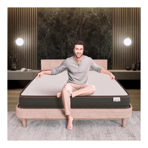 Image of Nilkamal SLEEP Lite Dual Comfort 6 Inch Queen Size Bed Mattress