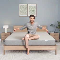 Nilkamal SLEEP Max ICEFOAM Cool Gel Memory Foam 10 Inch Queen Size Mattress | 10 Year Warranty |