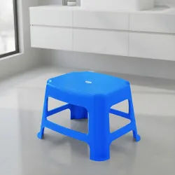 Nilkamal STL05 Strong and Durable Plastic Seating Stool for Home | Bedroom