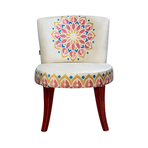 Image of Nilkamal Tradition Fabric Chair (Beige)