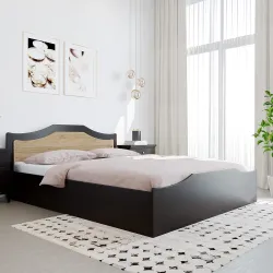 Nilkamal Willy Wooden Queen Bed with Box Storage