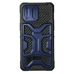 Nillkin Case for Apple iPhone 14 Pro Max (6.7\' Inch) Adventurer Pro Camshield Camera Slider Military Rugged Grade Finish TPU + PC Tough Blue