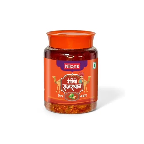 Image of Nilon's Rangilo Rajasthan Mixed Pickle (490g) Homemade Aachar |