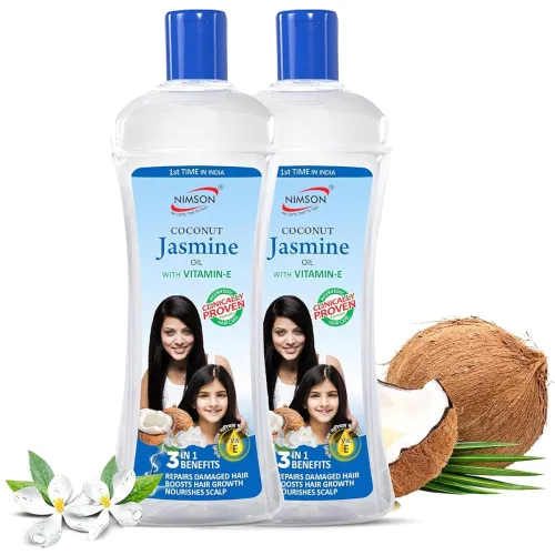Image of Nimson Coconut Jasmine Hair Oil 180ml (PO2)