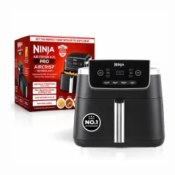 Ninja Air Fryer, 4.7L Capacity, 1750W High-Power Motor, AirCrisp Technology