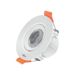 Nippo Photon 12W LED Round Spot Light(Warm Light)