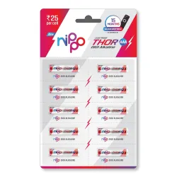 Nippo Thor Leakproof Alkaline AAA Batteries Pack
