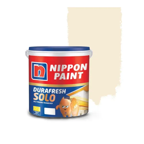 Image of Nippon Paint Durafresh Solo Exterior Emulsion Paint (Melted Butter, 4 L)