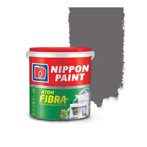 Image of Nippon Paint Atom Fibra 2 In 1 Emulsion 4 L Neutrals (Viking Gray)