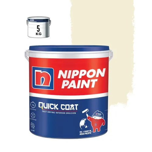 Image of Nippon Paint Quick Coat Interior Emulsion Paint - 5 KG 