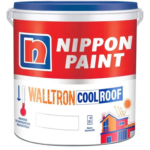 Image of Nippon Paint Walltron- Summer Cool Roof | 30% Extra | 13 Kg |10 Litre | Solar Reflective Roof Coating | 
