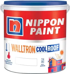 Nippon Paint Walltron Summer Cool Roof White Emulsion Paint - 5 L