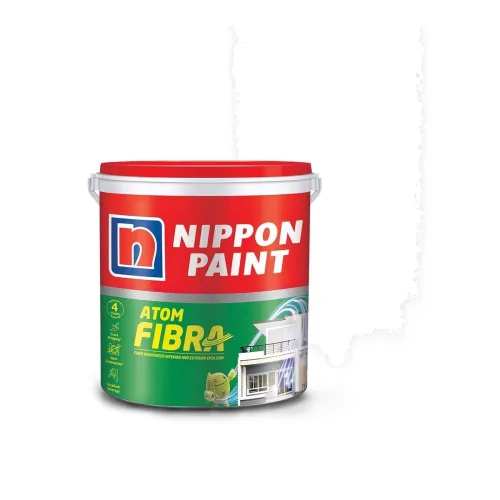 Image of Nippon Paint Atom Fibra 2 in 1 Interior & Exterior Emulsion, 1 L