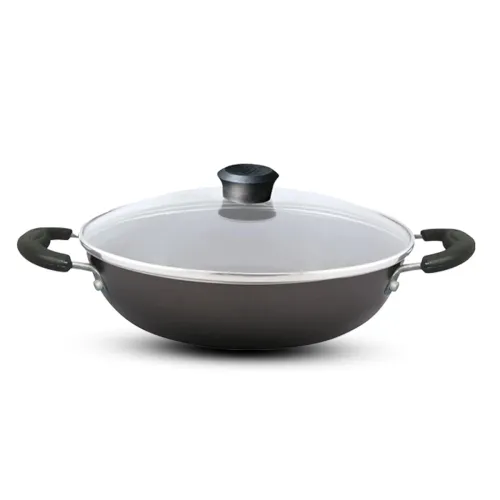 Image of NIRLEP Sakhi Kadhai 24 cm with Glass Lid