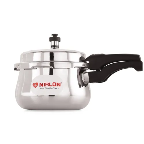 Image of Nirlon 1.5L Triply Stainless Steel Pressure Cooker