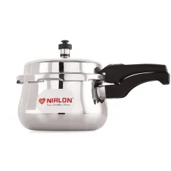 Nirlon 1.5L Triply Stainless Steel Pressure Cooker