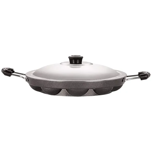 Image of Nirlon 12 Cavity Non-Stick Aliminium Appam Patra