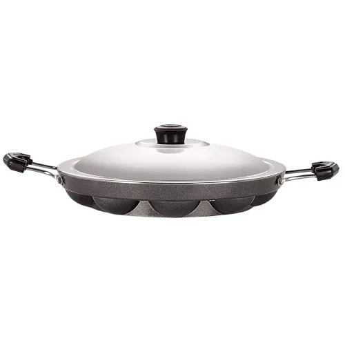 Image of Nirlon 12 Cavity Non-Stick Appam Patra