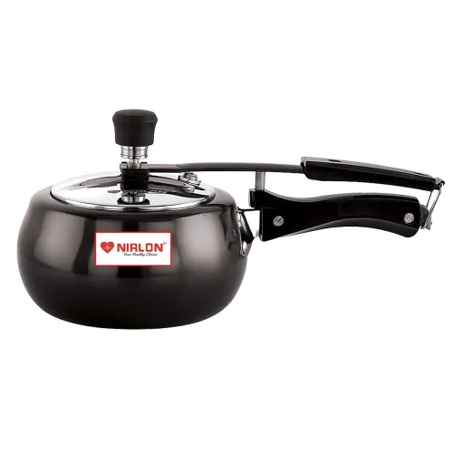 Image of Nirlon 2 L Induction Base Hard-Anodised Pressure Cooker
