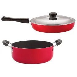Nirlon 3-Layer Non-Stick Aluminium Cookware Set