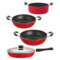 Nirlon 4-Pc Non-Stick Cookware Set