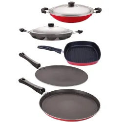 Nirlon 5-Piece Non-Stick Cookware Set