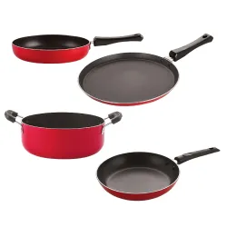 Nirlon Aluminium Non Stick Cookware Pots 