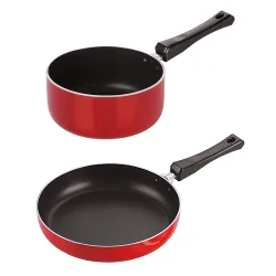 Nirlon Aluminium nonstick Cooking Set of 2 Pieces Combo Offers | SP(B)_FP26