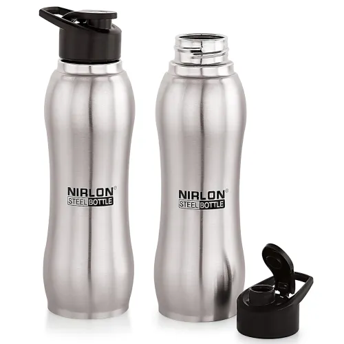 Image of Nirlon Aqua Flip 750ml Steel Bottles (SO2)