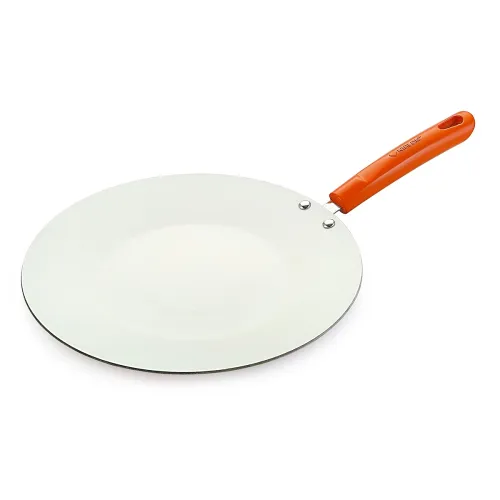Image of NIRLON Ceramic Aluminum Non Stick Roti Concave Tawa