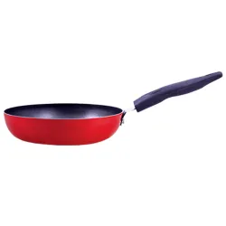 NIRLON Cooking Non Stick Aluminium Mini Tadka Pan /Vagariya 13cm[3mm_Clasic_CVG]