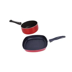 Nirlon Kitchen Accessories for Cooking pots and pan Combo Set of 2 Pieces (SP(M)_GP22)