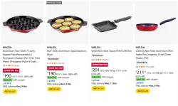 Nirlon cookware starting @ ₹180